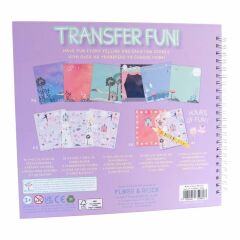 FLOSS & ROCK Transfer Fun Aktivite Kitabı / Enchanted