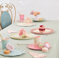 Meri Meri - Ladurée Paris Cups - Ladurée Paris Bardaklar (8'Li)