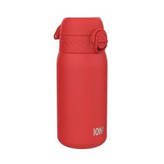 ION8 - Paslanmaz Çelik Çocuk Suluk - Kırmızı - 400 Ml - Sızdırmaz
