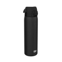 ION8 - Paslanmaz Çelik İnce Suluk - Siyah - 600 Ml - Sızdırmaz