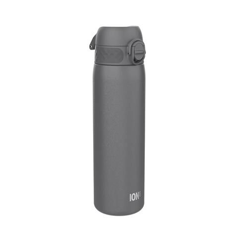 ION8 - Paslanmaz Çelik İnce Suluk - Gri - 600 Ml - Sızdırmaz