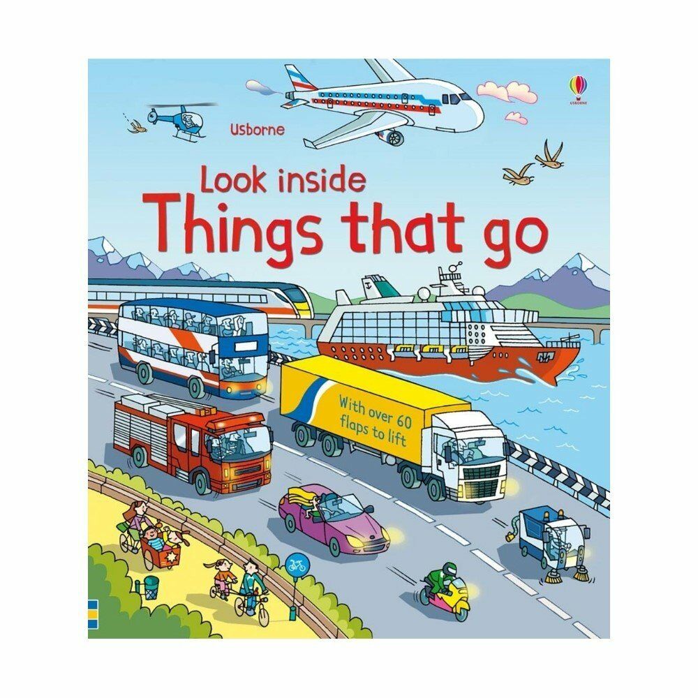 Usborne Look Inside Things That Go