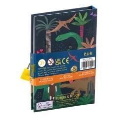 FLOSS & ROCK Kokulu Kilitli Günlük / Dino