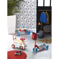 Vilac - Ahşap Denge Arabası - Klasik Otobüs