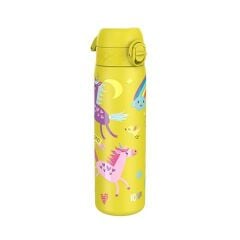 ION8 - Paslanmaz Çelik İnce Suluk - Sarı Unicorn - 600 Ml - Sızdırmaz