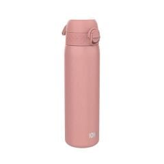 ION8 - Paslanmaz Çelik İnce Suluk - Gül Pembe - 600 Ml - Sızdırmaz