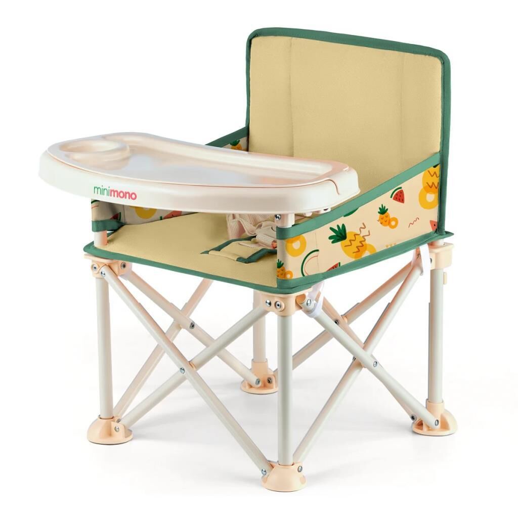 Minimono Plus Portatif  Mama Sandalyesi, Karpuz & Ananas