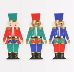 Meri Meri - Nutcracker Napkins - Nutcracker Peçeteler (16'Lı)