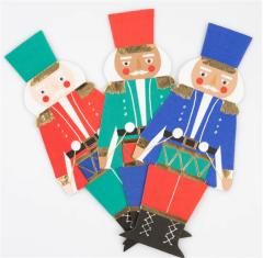 Meri Meri - Nutcracker Napkins - Nutcracker Peçeteler (16'Lı)