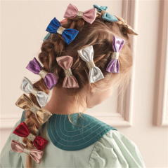 Meri Meri - Lurex Hair Bows - Parıltılı Kurdele Tokalar (8'Li)
