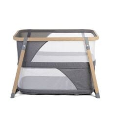 Nacalu 3'ü 1 Arada Anne Yanı Beşiği, Naturel- Gri