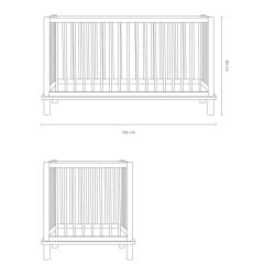 Nobodinoz Latitude Bebek Karyolası (70x140)
