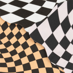 Meri Meri - Halloween Checker Large Napkins - Cadılar Bayramı Damalı Peçeteler (L) (16'Lı)