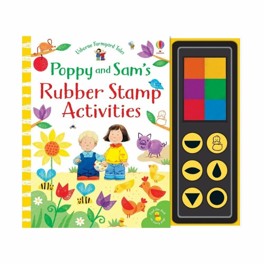 Usborne Poppy and Sam's Rubber Stamp Activities