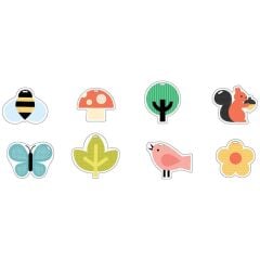 Petit Collage Bebek Arabası Kartları - Nature Stroll