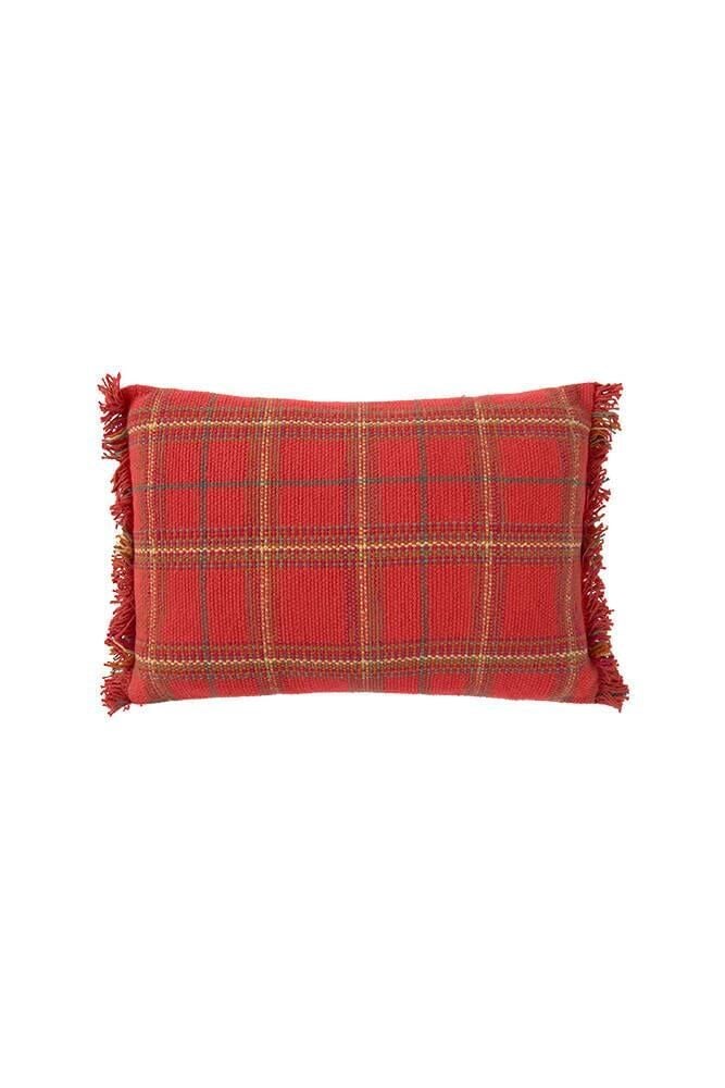 Lorena Canals Çocuk Odası Yastığı, Tartan Mapple Red