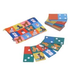 Petit Collage Domino Oyunu - Doggies