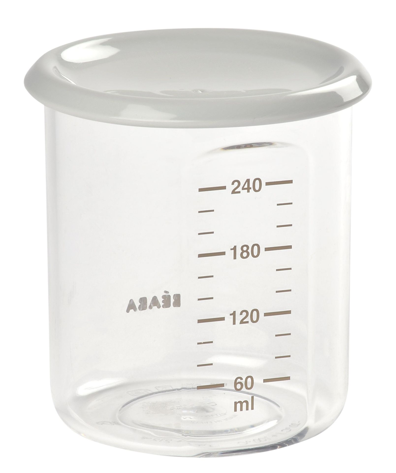 Tritan Mama Kavanozu 240ML, Gri