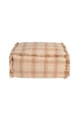 Lorena Canals Çocuk Odası Pufu, Tartan Pouf Rose