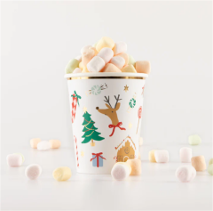 Meri Meri - Jolly Christmas Cups - Yeni Yıl Bardaklar (8'Li)