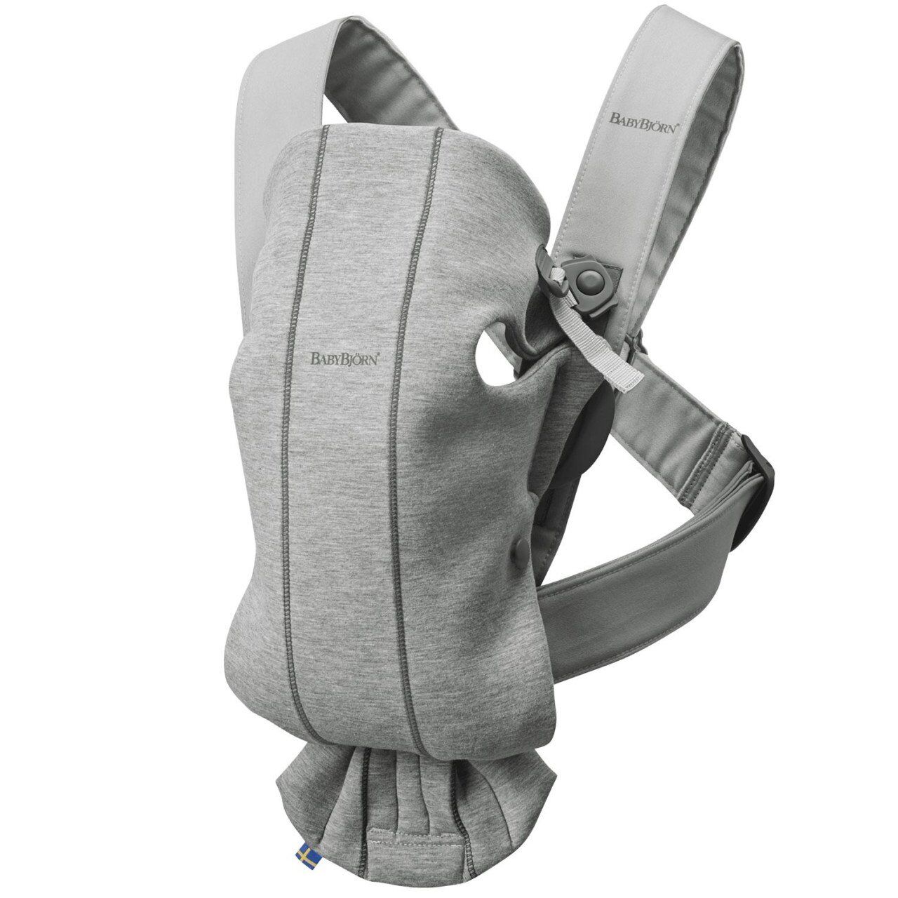 BabyBjörn Kanguru Mini 3D Cotton Jersey / Light Grey