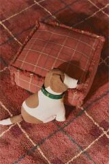 Lorena Canals Çocuk Odası Halısı, Tartan Vintage Red, S