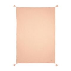 Wabi Sabi 2 Kat Müslin Battaniye, Powder Pink