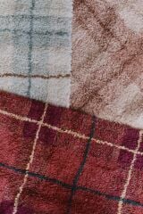 Lorena Canals Çocuk Odası Halısı, Tartan Vintage Red, M