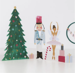Meri Meri - Nutcracker Card - Nutcracker Tebrik Kartı