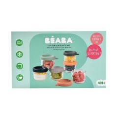 Bebek cam mama kavanozu 4lü set 250 ml, Sunrise color mix