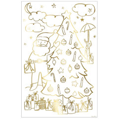 Meri Meri - Christmas Colouring Posters - Yeni Yıl Boyama Posterleri - 2'Li