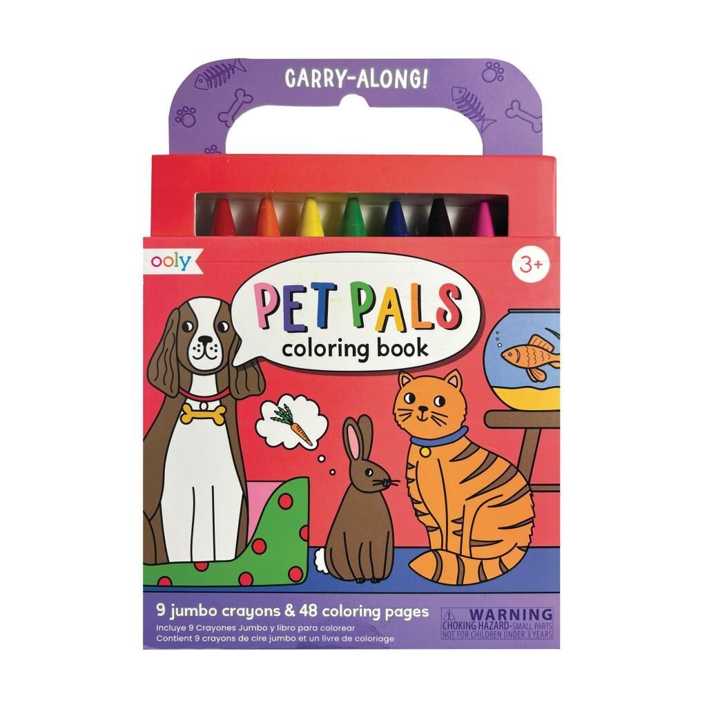 Ooly Carry Along Boyama Seti - Pet Pals