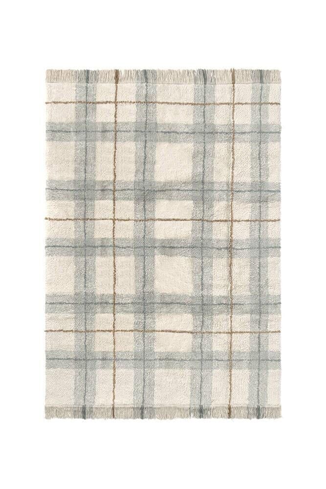 Lorena Canals Çocuk Odası Halısı, Tartan Blue Sage, S