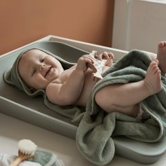 Hoodie Başlıklı Havlu, Sage Green