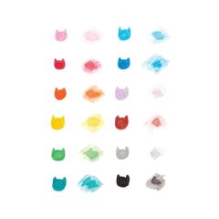 Ooly Cat Parade Sulu Boya Efektli 12'li Jel Boya Kalemi