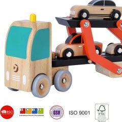 Classic World Ahşap Araç Taşıma Tırı