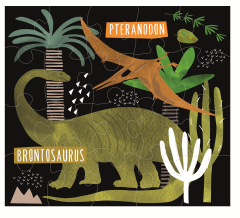 FLOSS & ROCK 20 Parça Yap-Boz / Dino