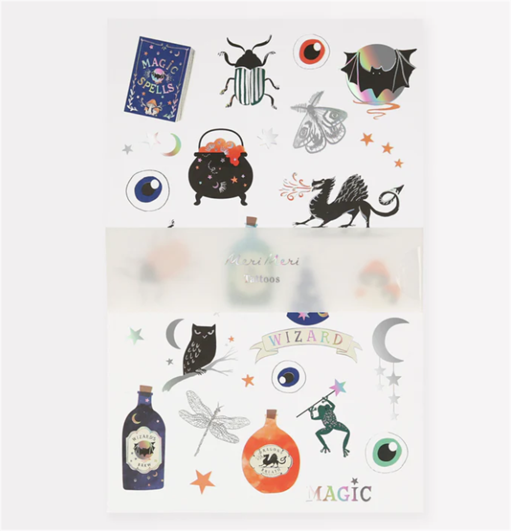Meri Meri - Making Magic Tattoos - Make Magic Geçici Dövmeler (2'Li)