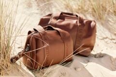 Mommy Bag Çanta, Signature Vegan Deri Koyu Kahve