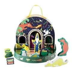 FLOSS & ROCK Ahşap Figürlü Oyun Kutuları/Spellbound