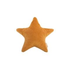 Nobodinoz Aristote Kadife Yıldız Yastık, Hardal Sarısı