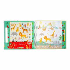 FLOSS & ROCK Transfer Fun Aktivite Kitabı / Jungle *YENİ*