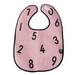Design Letters Numbers Mama Önlüğü, Pembe