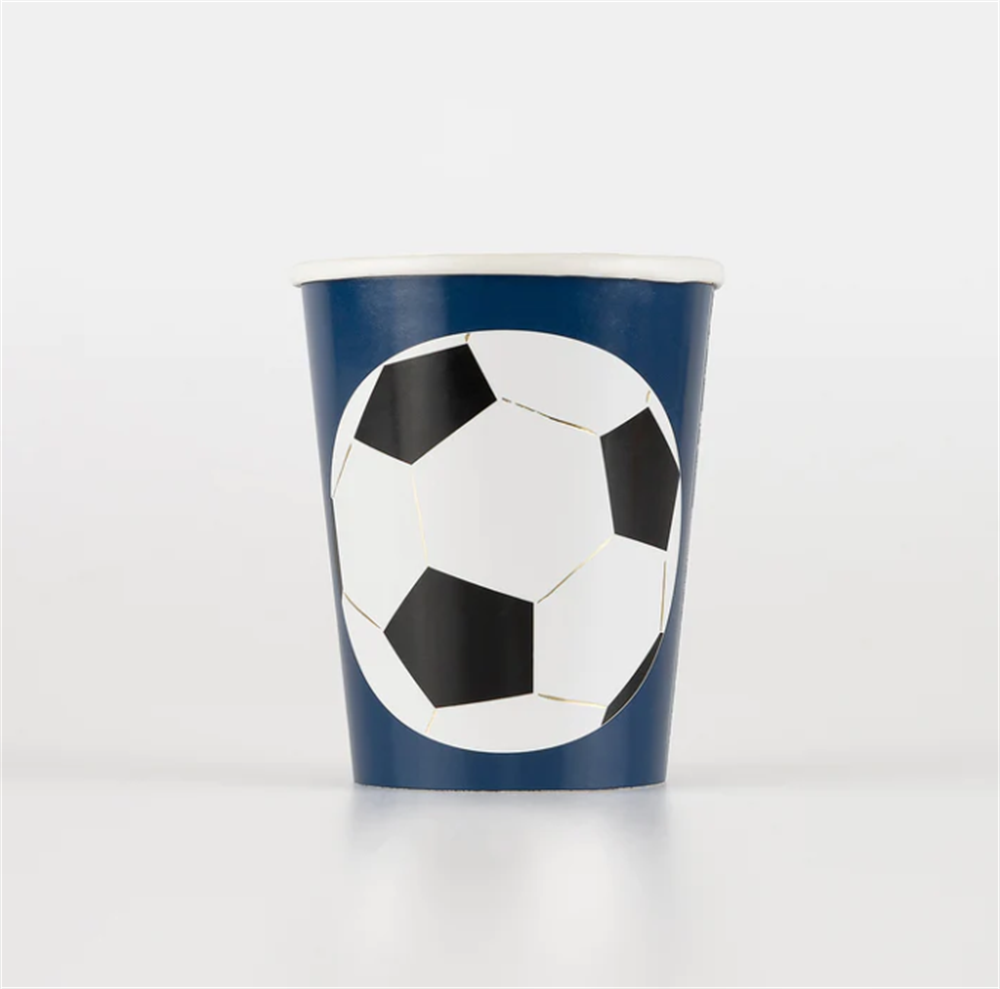 Meri Meri - Soccer Cups - Futbol Bardaklar (8'Li)