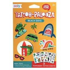 Ooly Mini Tattoo Palooza Geçiçi Dövme Seti - Beach Days