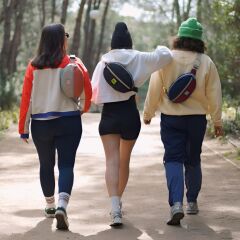 Muca Lalilo Bel Çantası, Siyah