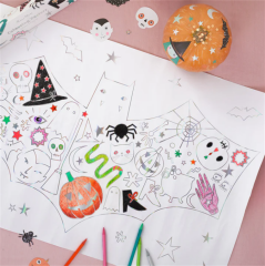 Meri Meri - Halloween Colouring Posters - Cadılar Bayramı Boyama Posterleri (2'Li)