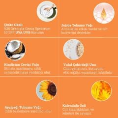 Minela Kids Organik Bebek ve Çocuk Güneş Kremi (50Spf)