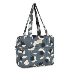 Nobodinoz Hyde Park Anne Bebek Çantası , Blue Black Tulips