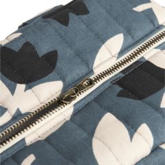 Nobodinoz Hyde Park Anne Bebek Çantası , Blue Black Tulips